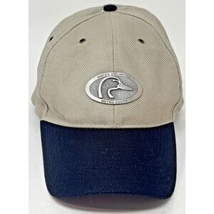 Feirstein Ducks Unlimited Metro South Sponsor Hat Khaki Black Strapback